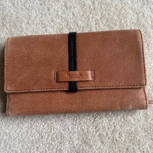 Brand New Hammitt Benjamin Wallet in Saddle Tan